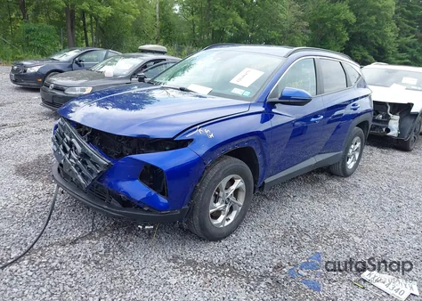 2022 Hyundai Tucson Sel from USA, damaged, VIN 5NMJBCAE1NH133576